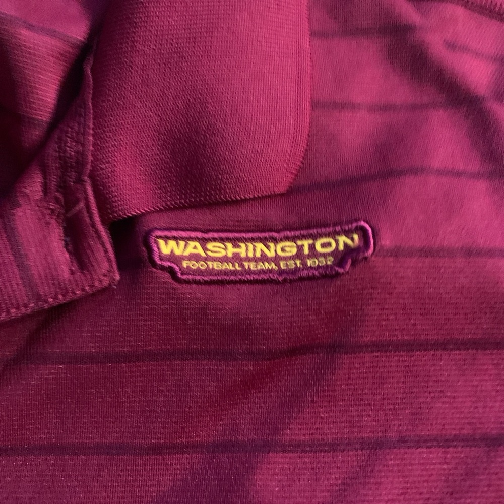 Washington NFL Men's Burgundy Polo Shirt